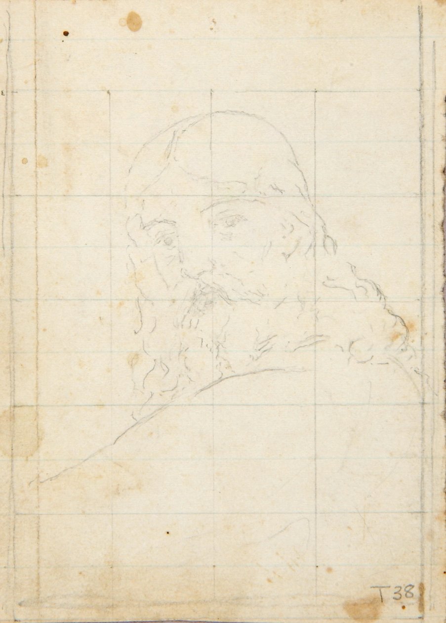 Hoofd van Christus door William Page