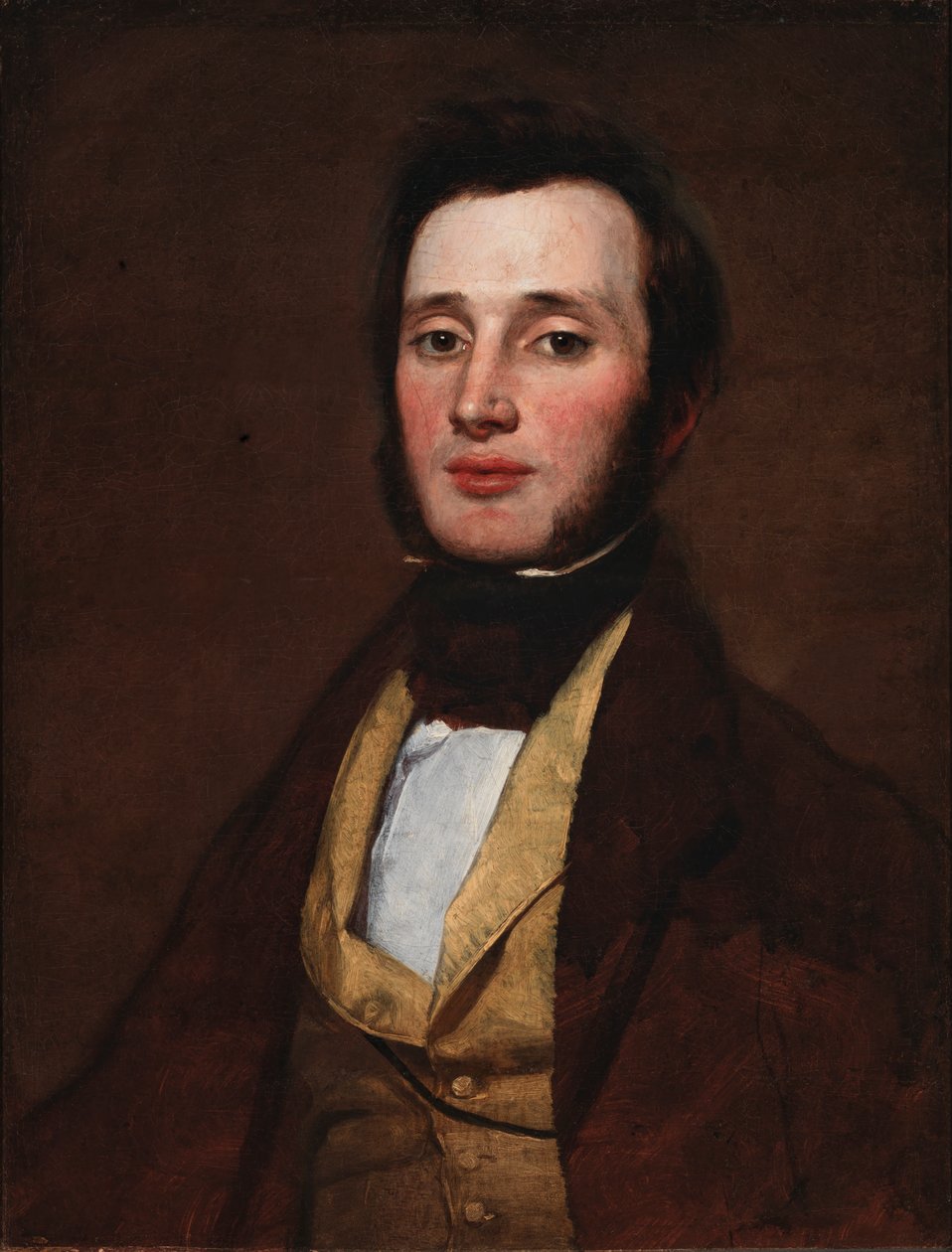 Portret van een jonge man door William Page