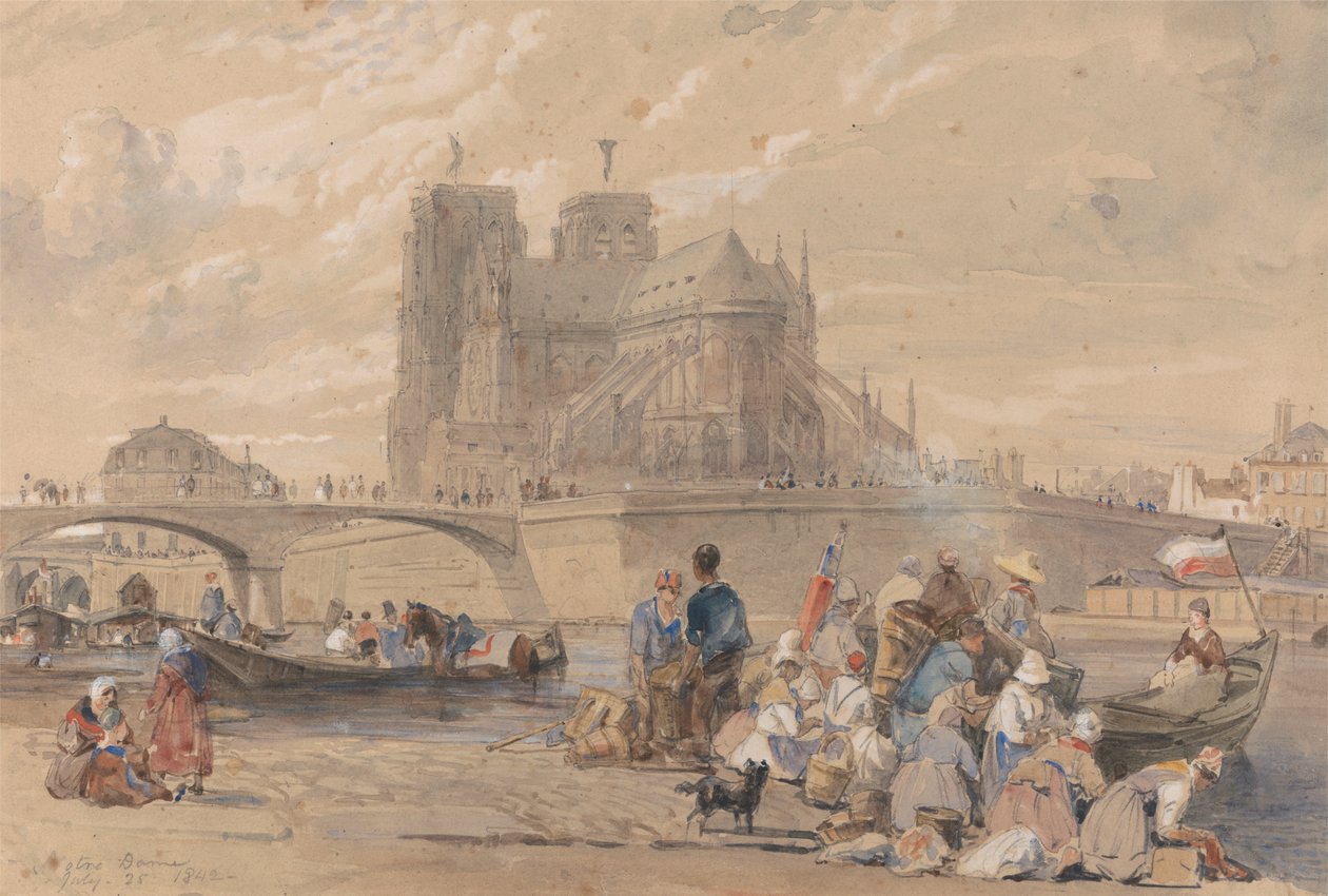 Notre Dame, Parijs door William Parrott
