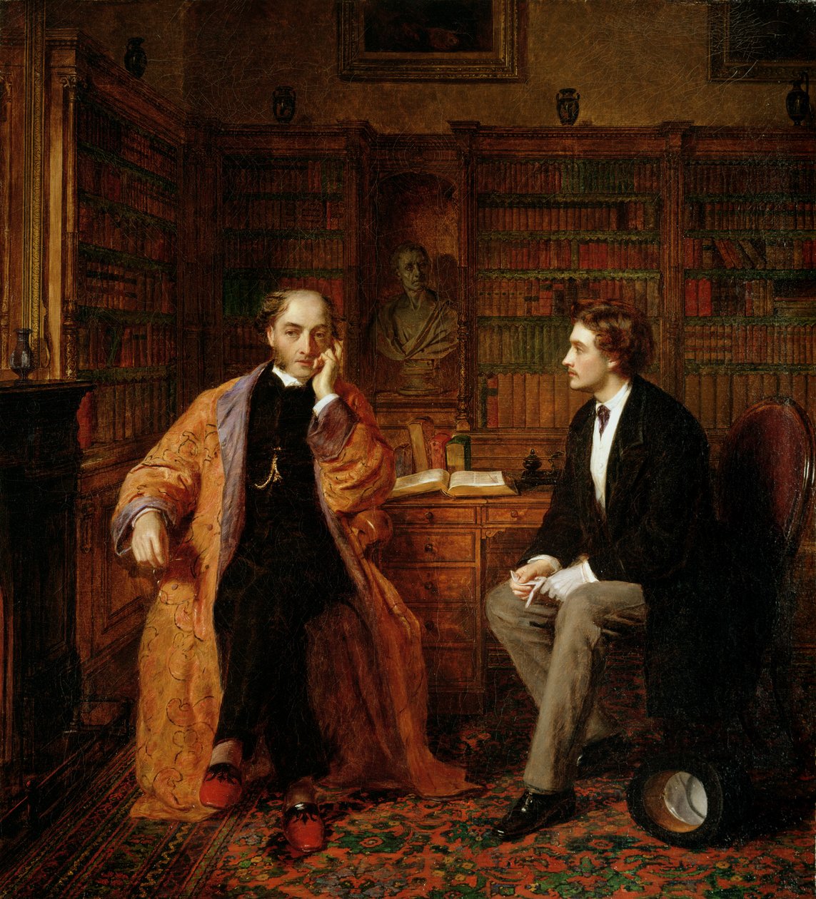 Hoop door William Powell Frith