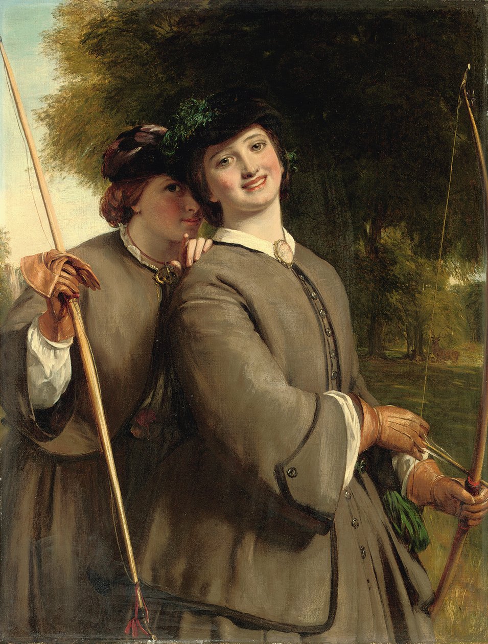 De Boogschutters door William Powell Frith