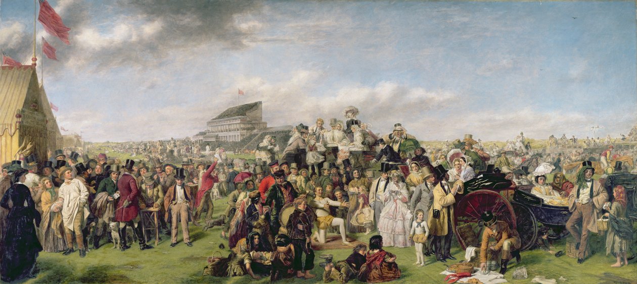 Derby Dag (1856) door William Powell Frith