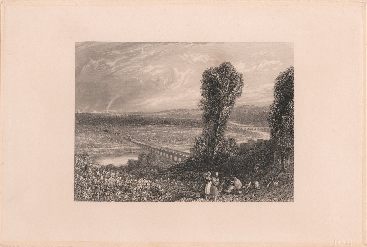 Brug van St. Cloud & Sevres door William Radclyffe