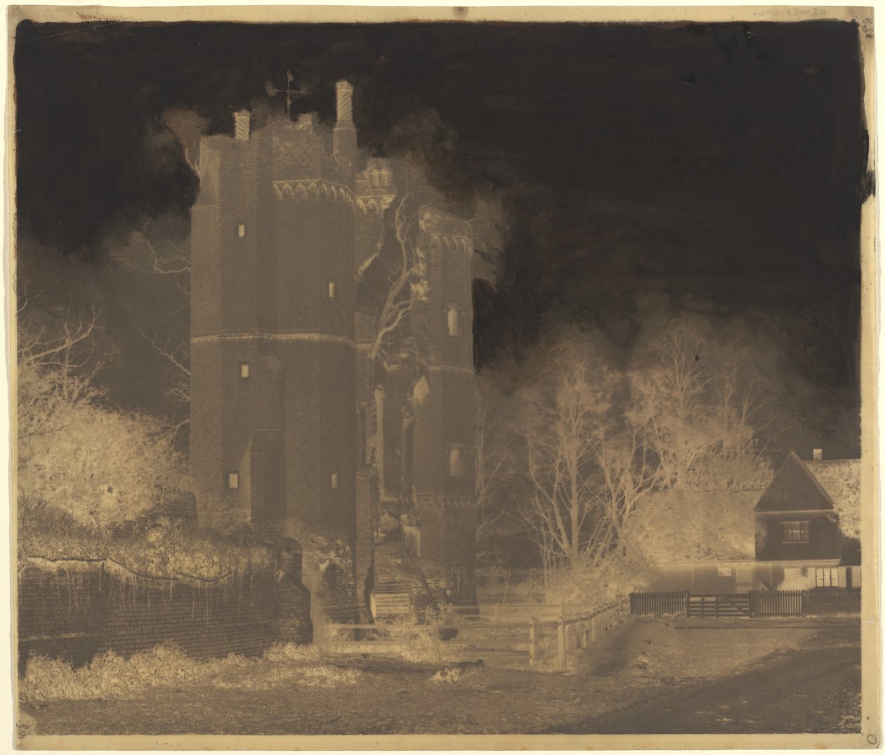 Nether Hall door William Robert Baker