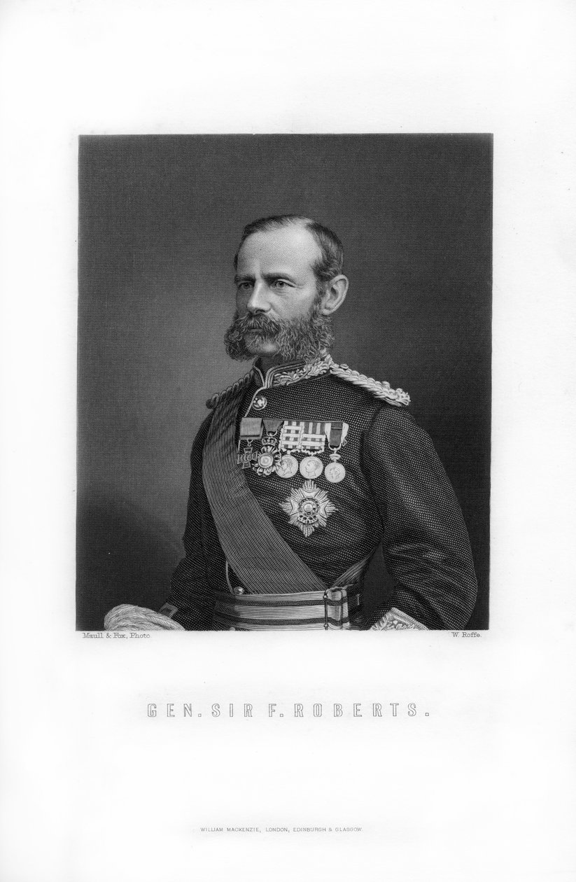 Generaal Sir Frederick Roberts, 1893 door William Roffe