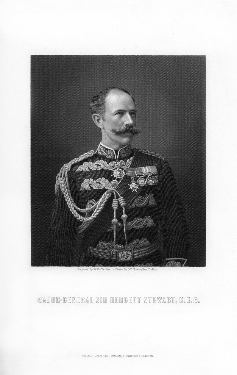 Sir Herbert Stewart, Britse soldaat, 1893 door William Roffe