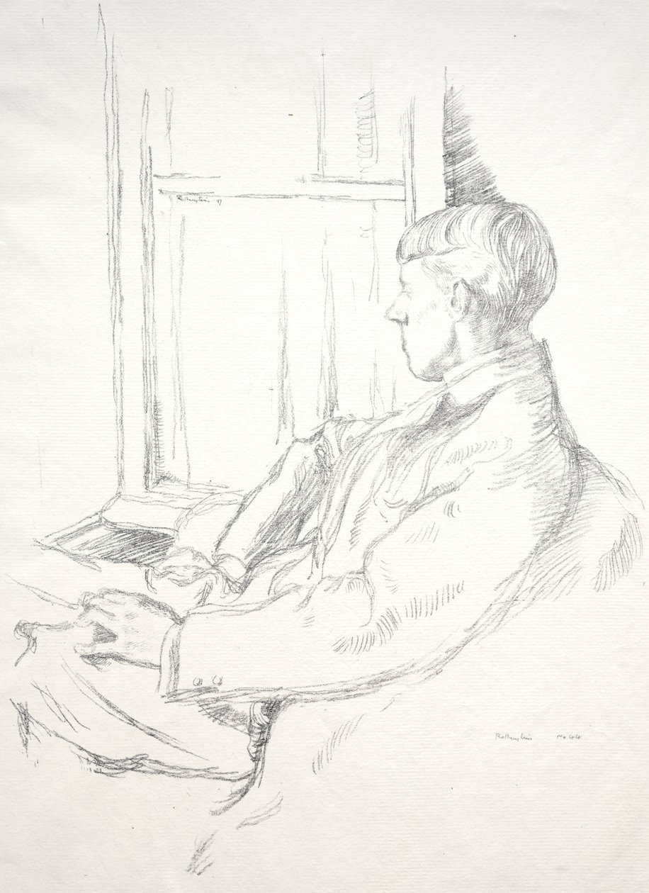 Aubrey Vincent Beardsley door William Rothenstein