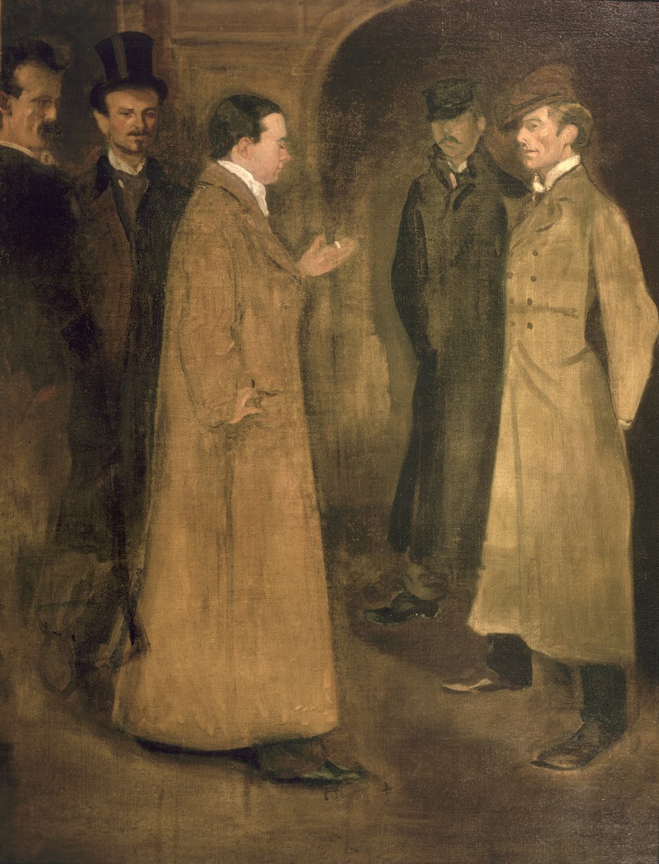 Groepsportret door William Rothenstein