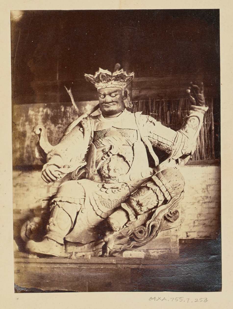 [Chinees beeld van de God van de Wind]. door William Saunders