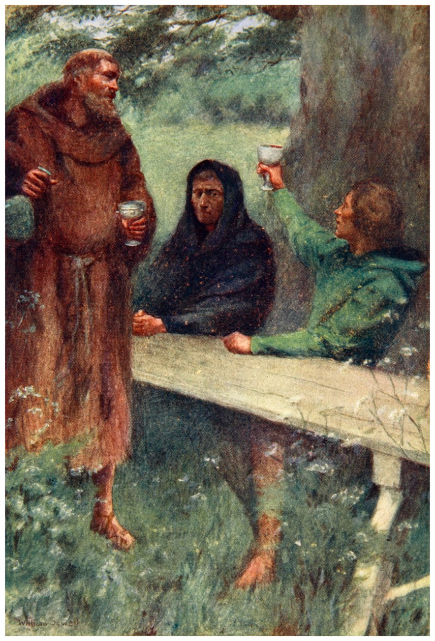 Robin Hood en de Zwarte Monnik door William Sewell