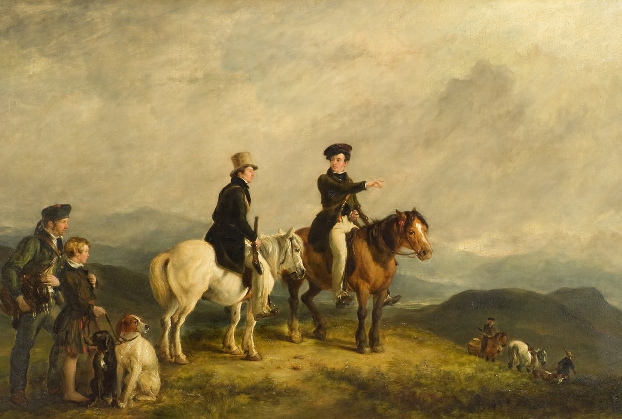 De 12e Augustus in Badenoch door William Simson