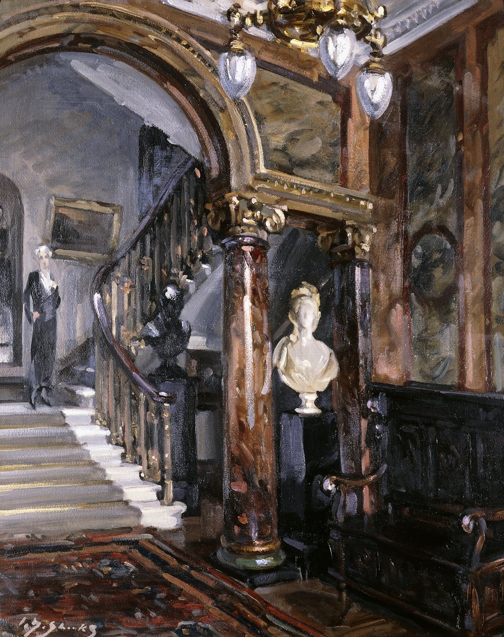 Een Elegant Interieur, Chez Nous door William Somerville Shanks