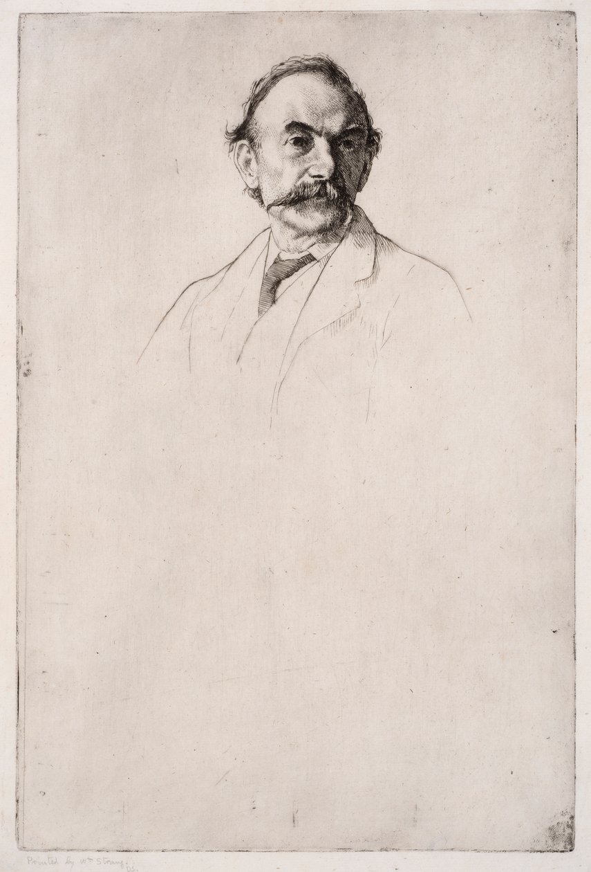 Portret van Thomas Hardy No.1 door William Strang