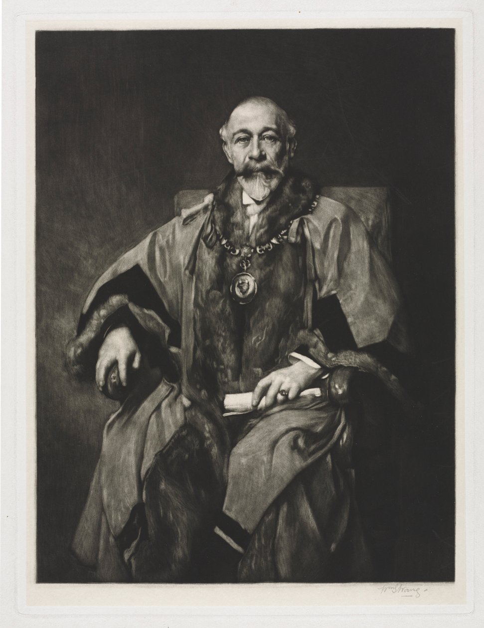 Sir Bartle Frère door William Strang