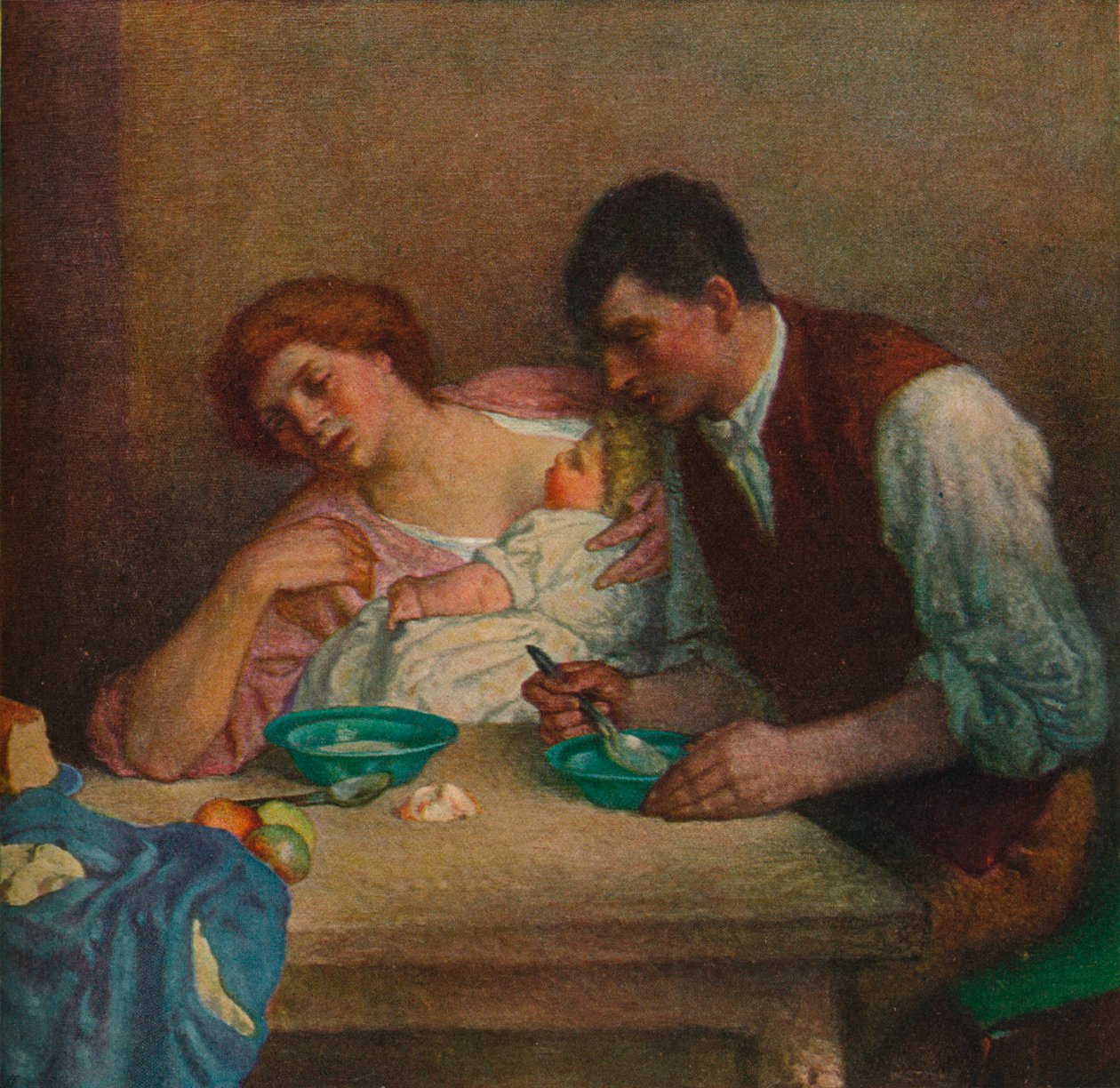 Etenstijd door William Strang