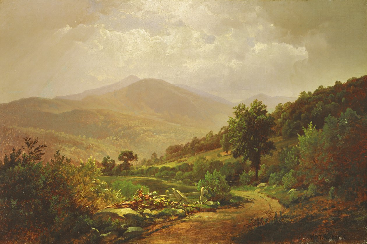 Bouquet Valley in de Adirondacks door William Trost Richards