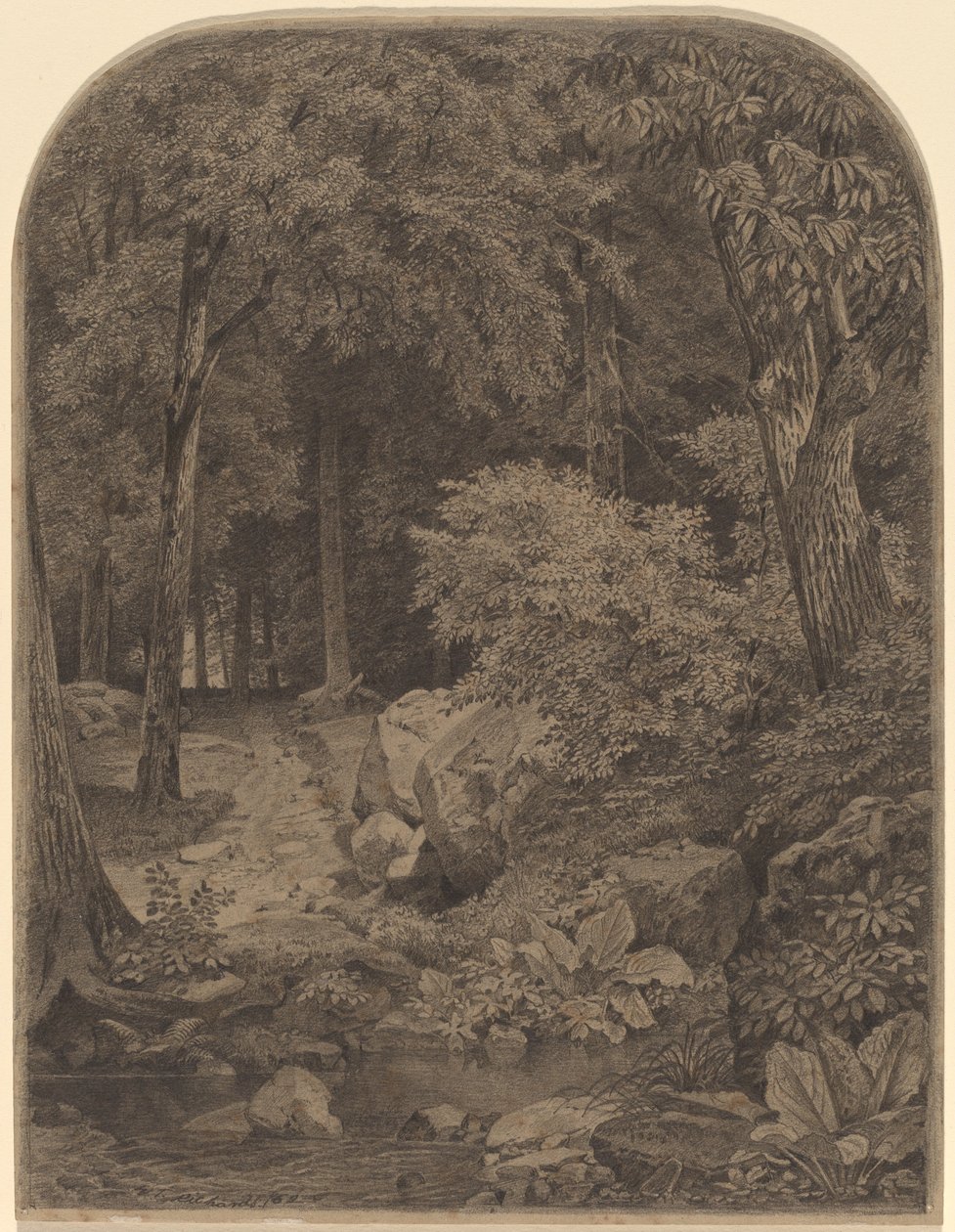 Landschap door William Trost Richards