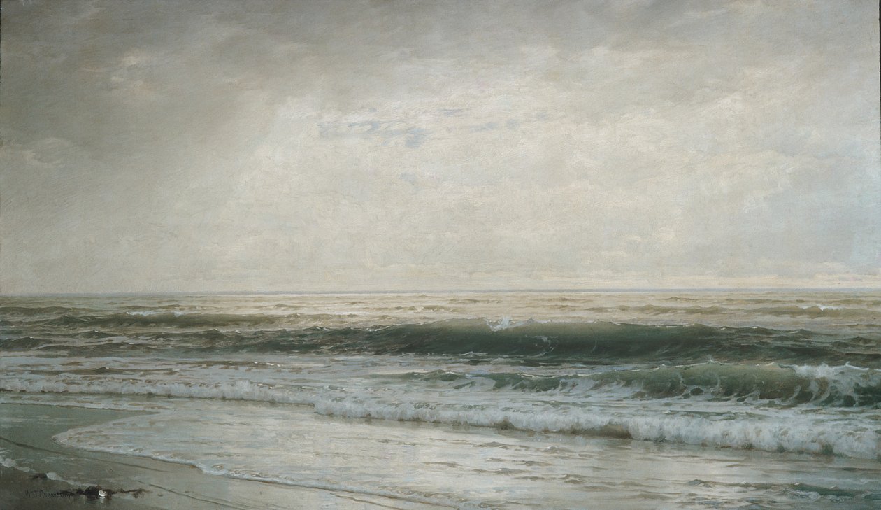Strand van New Jersey, 1901 door William Trost Richards