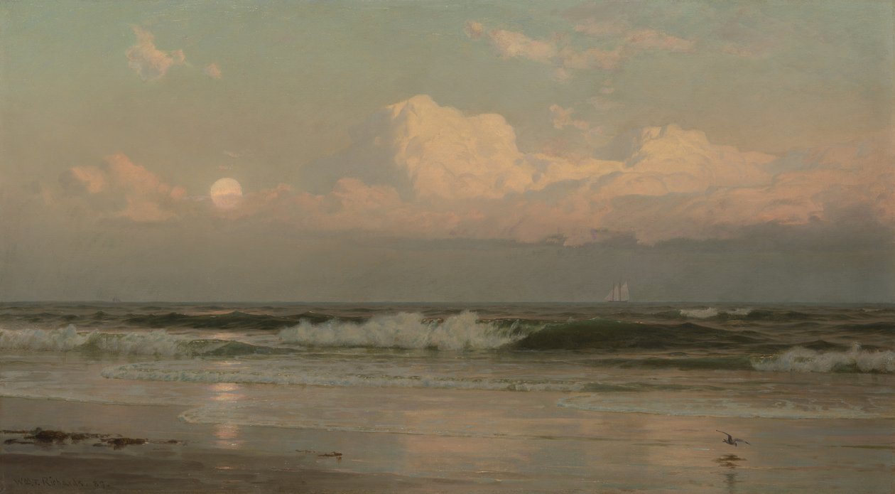 De augustusmaan door William Trost Richards