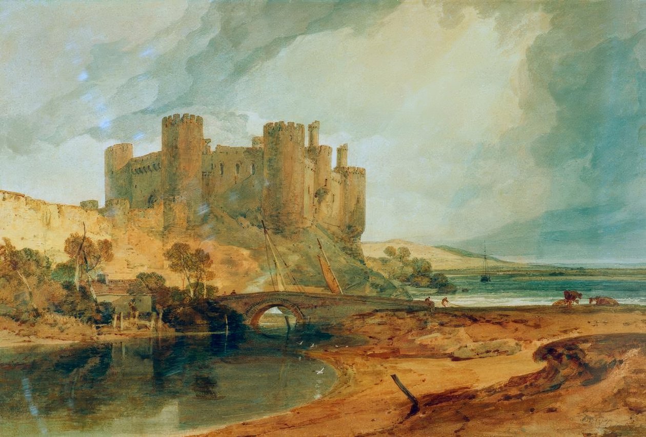 Conway Castle door Joseph Mallord William Turner