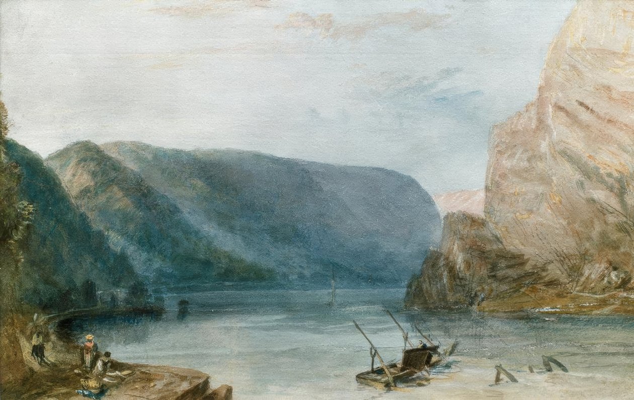 De Lorelei door Joseph Mallord William Turner