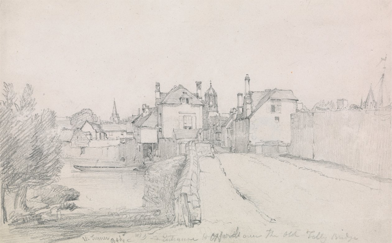 Oxford, Folly Bridge door William Turner of Oxford
