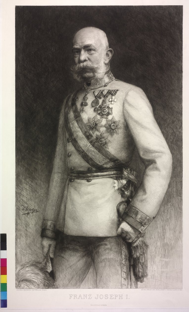 Keizer van Oostenrijk Franz Joseph I door William Unger