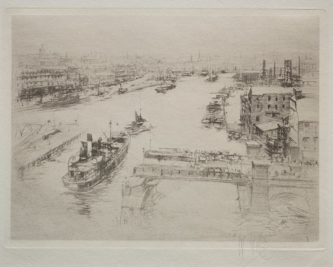 Slagaders van Groot-Brittannië: De Tyne door William Walcot