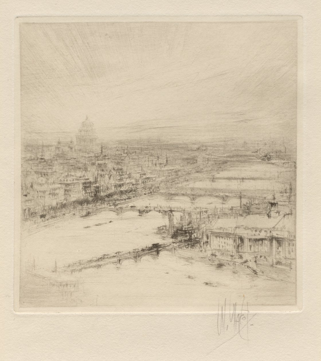Londen door William Walcot