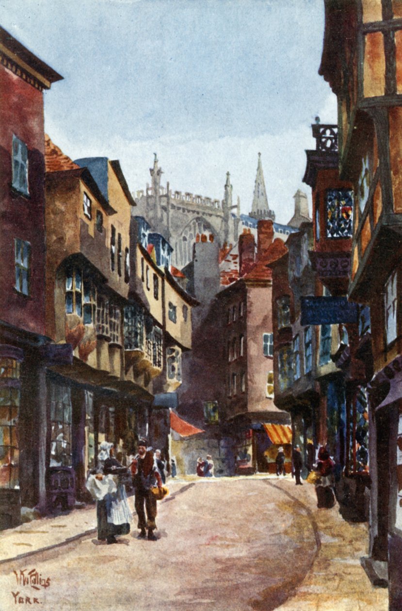 York, Stonegate door William Wiehe Collins