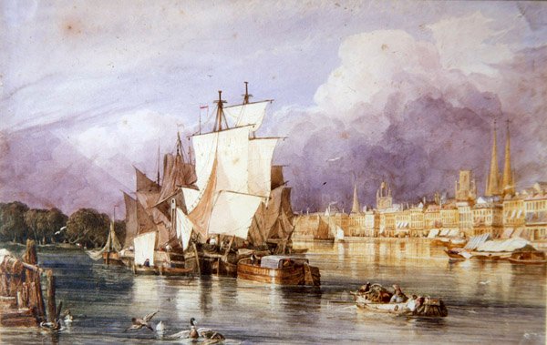 Rouen door William Wyld