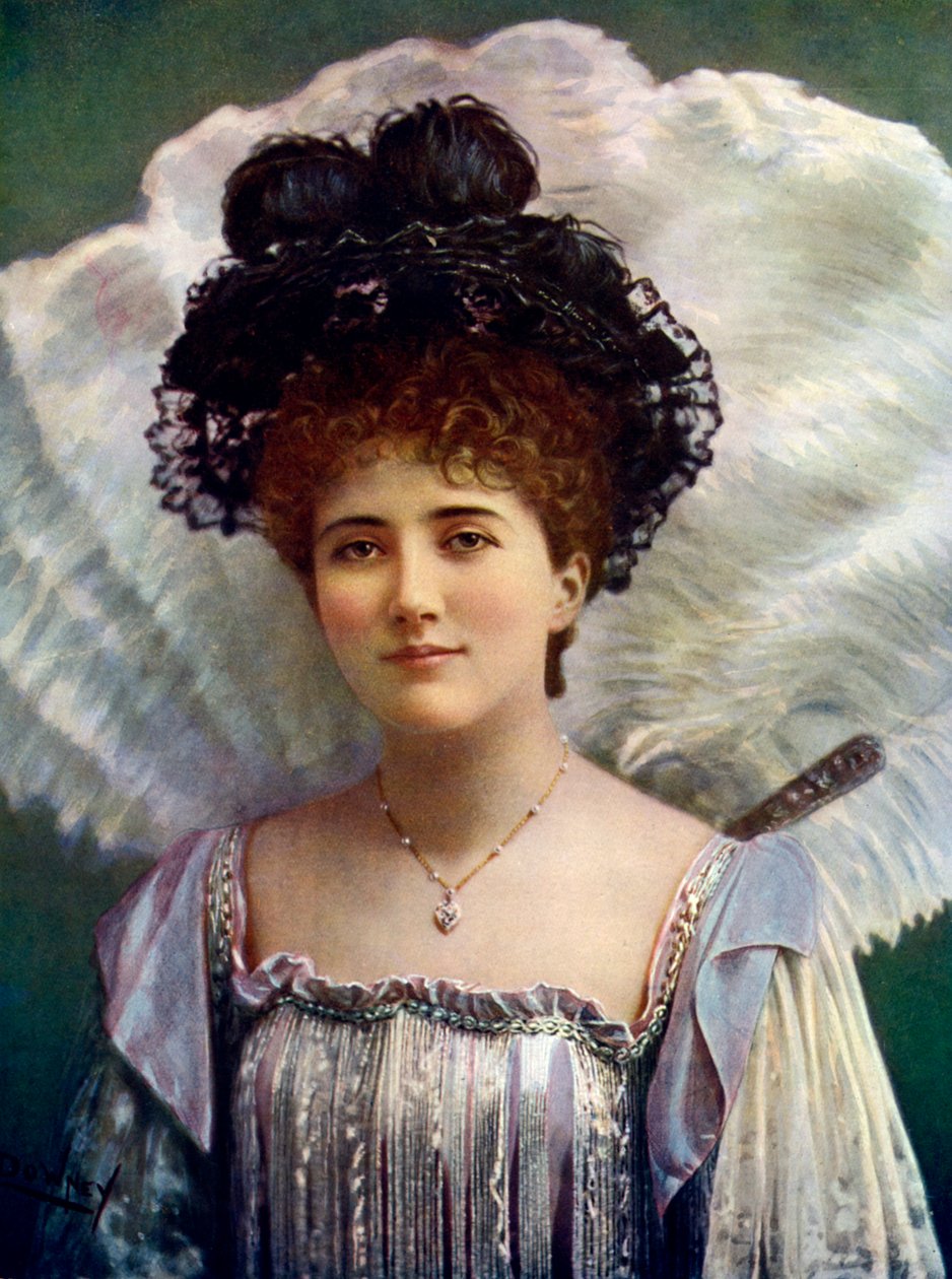 Ethel Matthews, actrice, 1899-1900 door William and Daniel Downey