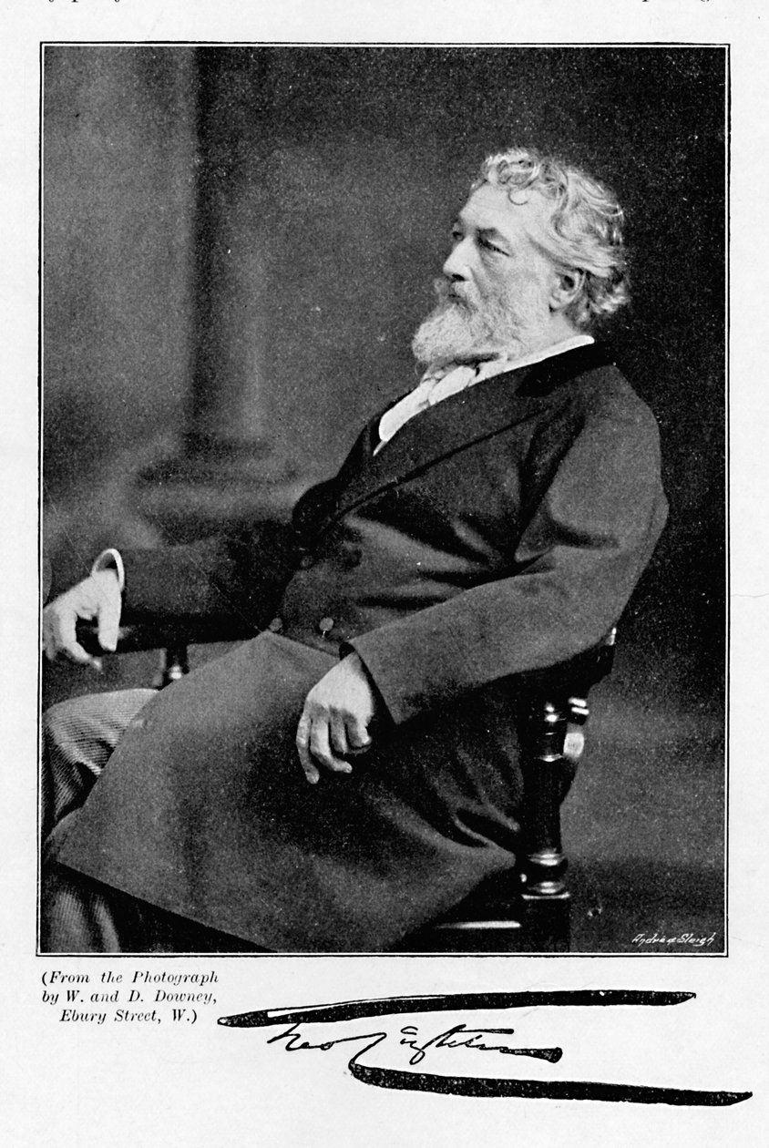 Lord Leighton, ca. 1890 door William and Daniel Downey