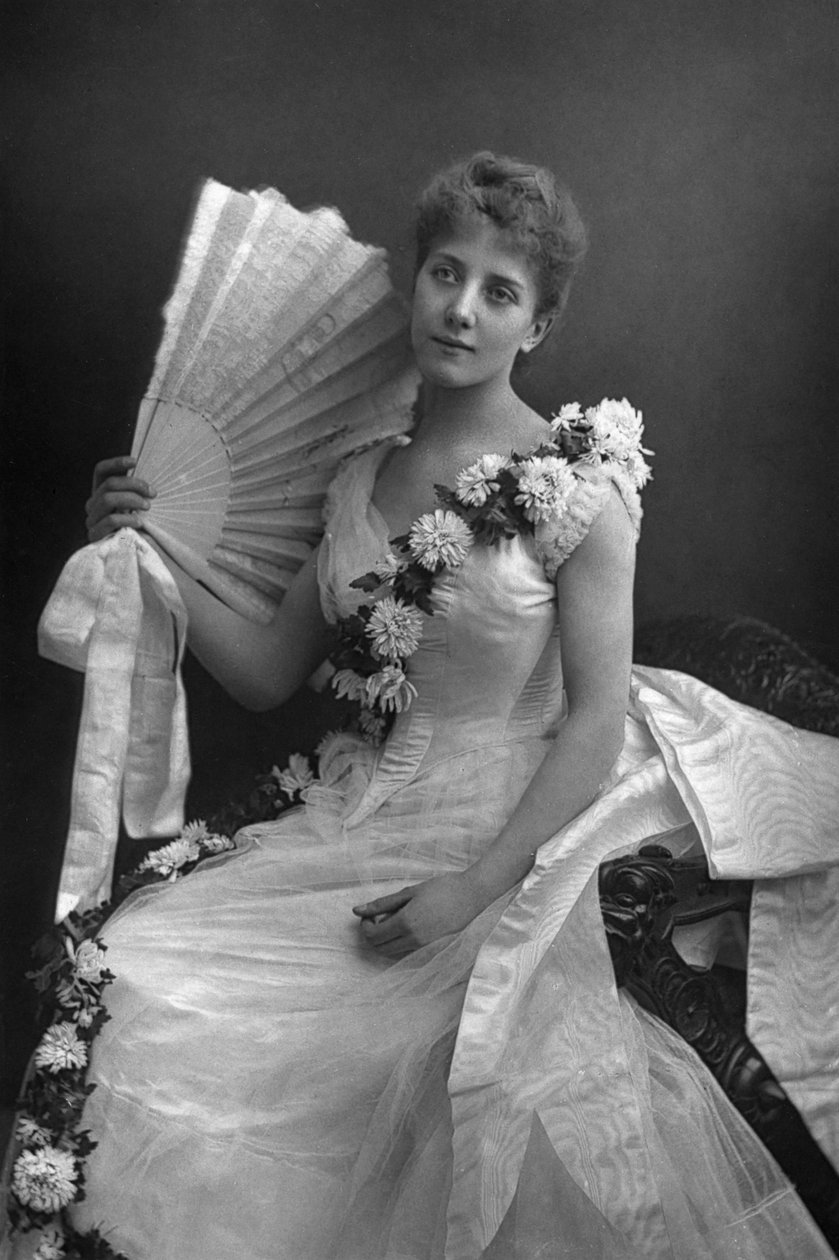 Maude Millett, actrice, 1890 door William and Daniel Downey