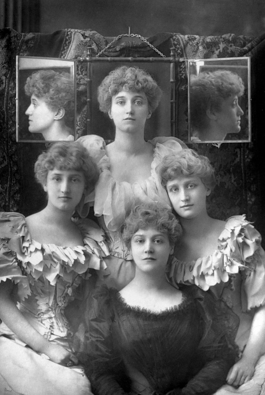 De Dene zusters, 1893 door William and Daniel Downey