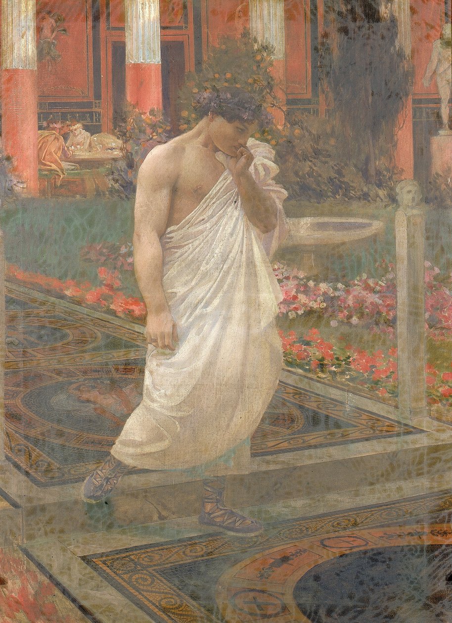 Meditatie door William de Leftwich Dodge