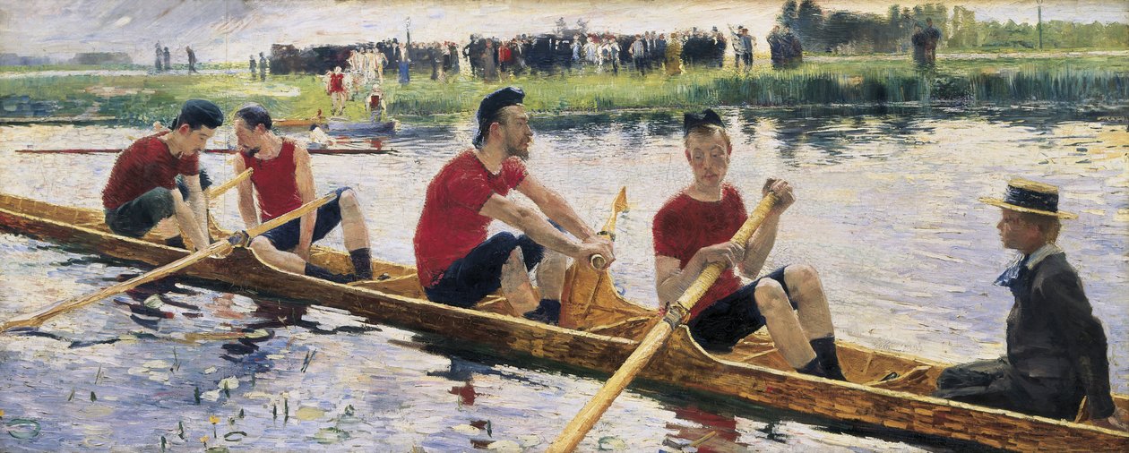 De roeiers door William van Strydonck