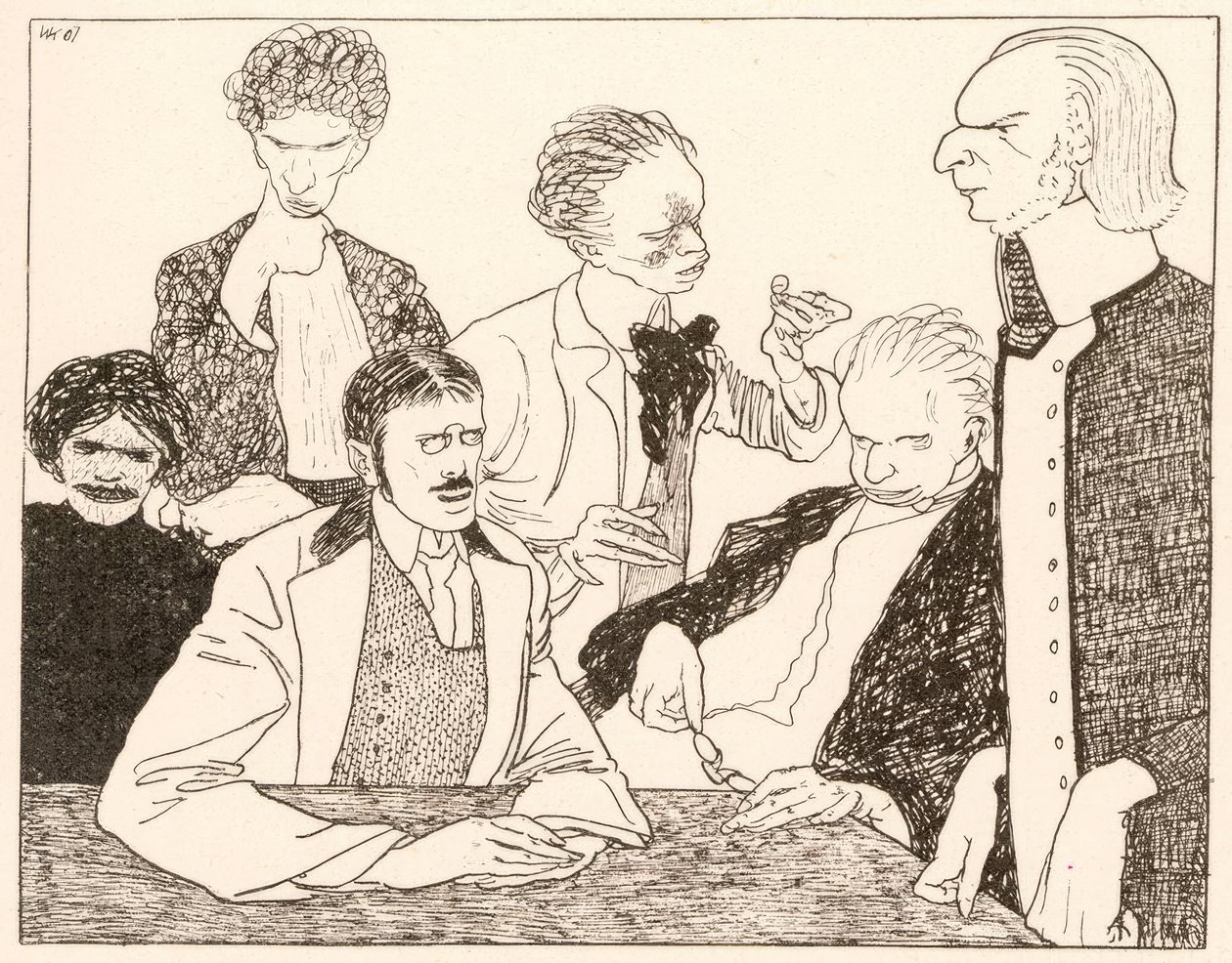 De gemeenschap van de eigenaren door Willibald Krain