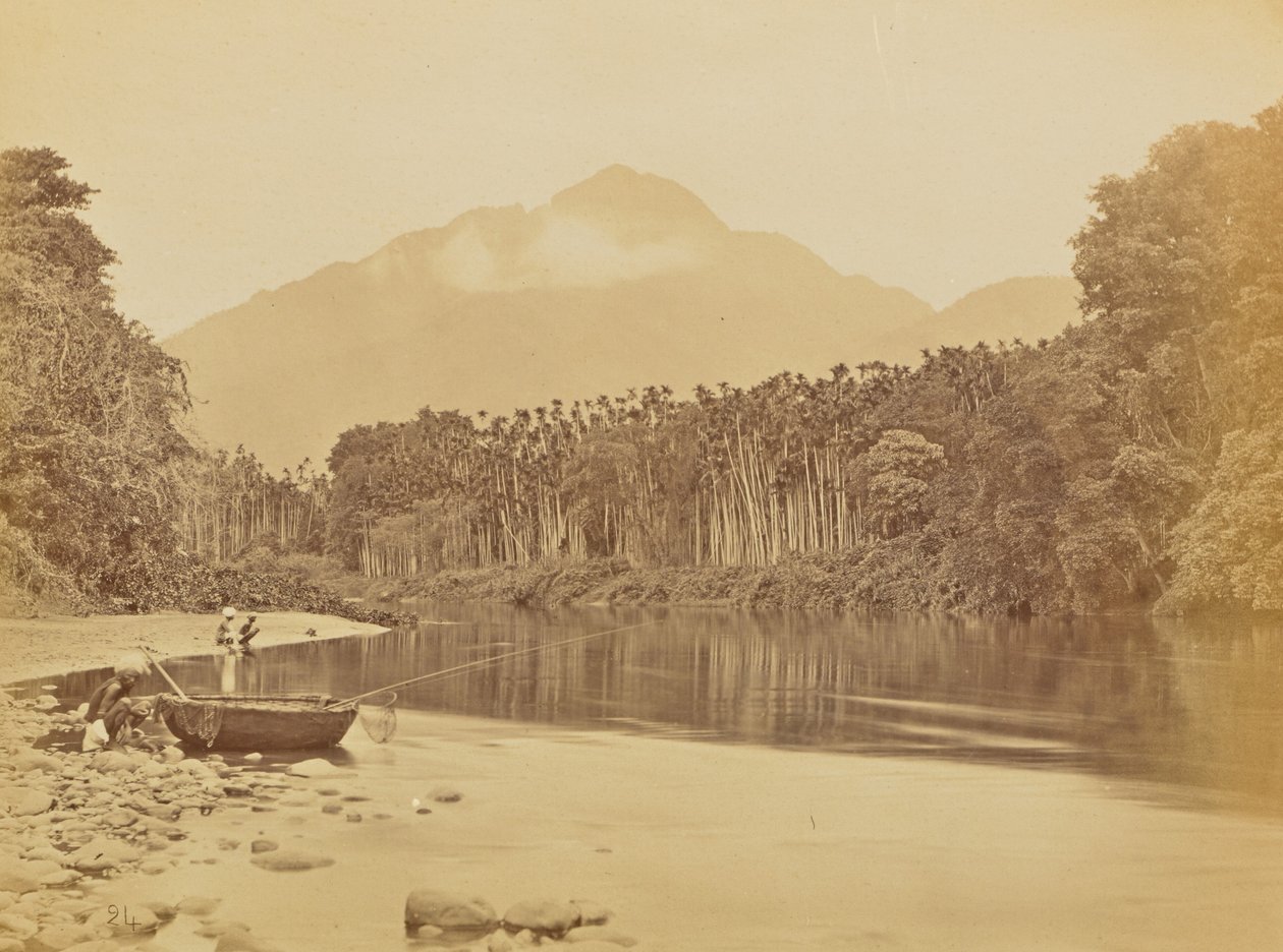 [Landschapsgezicht met rivier]. door Willoughby Wallace Hooper