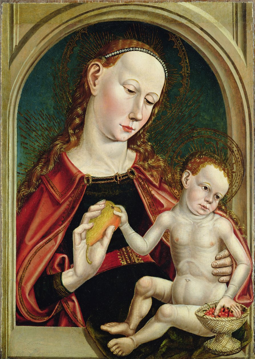 Maria en het Christuskind, 1510 door Wilm Dedecke