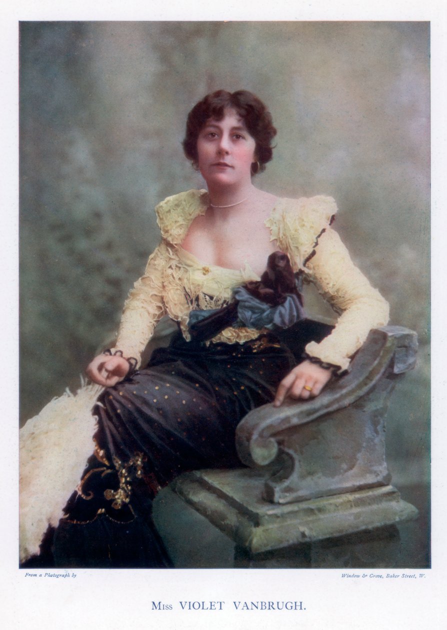 Violet Vanbrugh, Engelse actrice, 1901 door Window and Grove