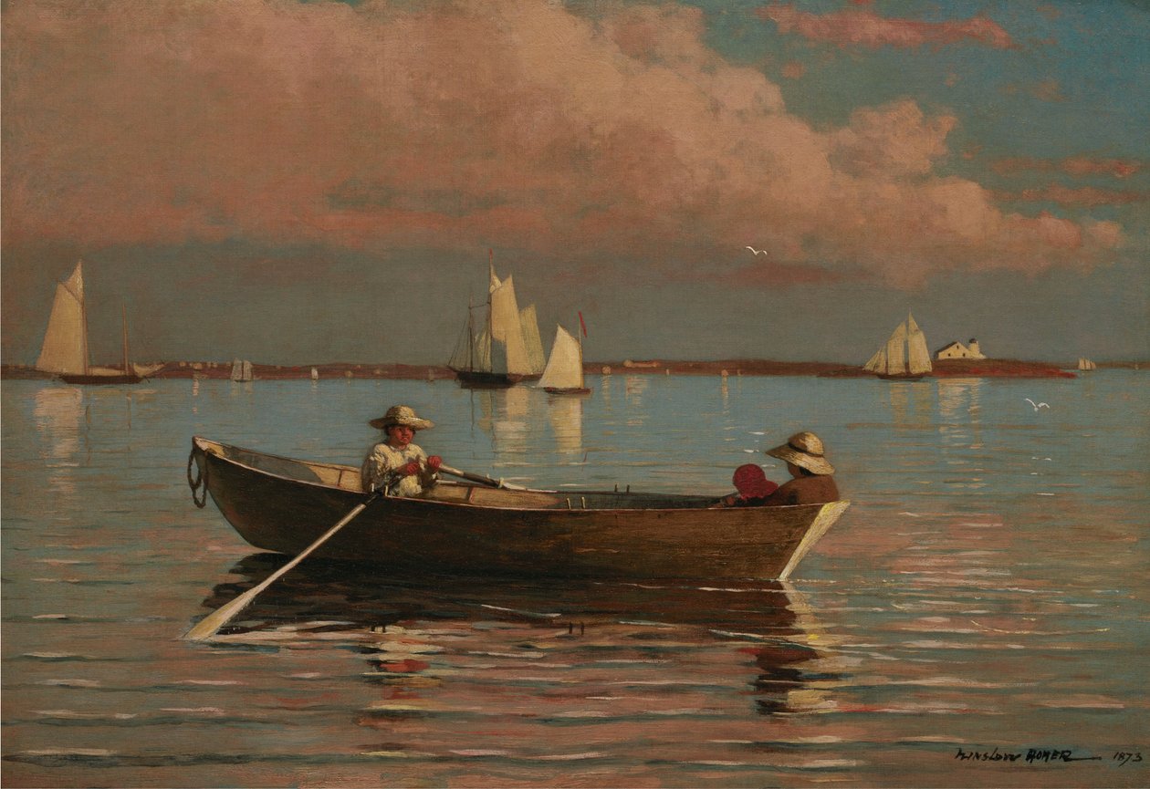 Haven van Gloucester door Winslow Homer