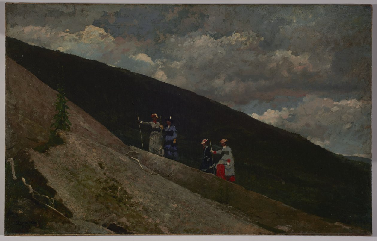 In de bergen, 1877 door Winslow Homer