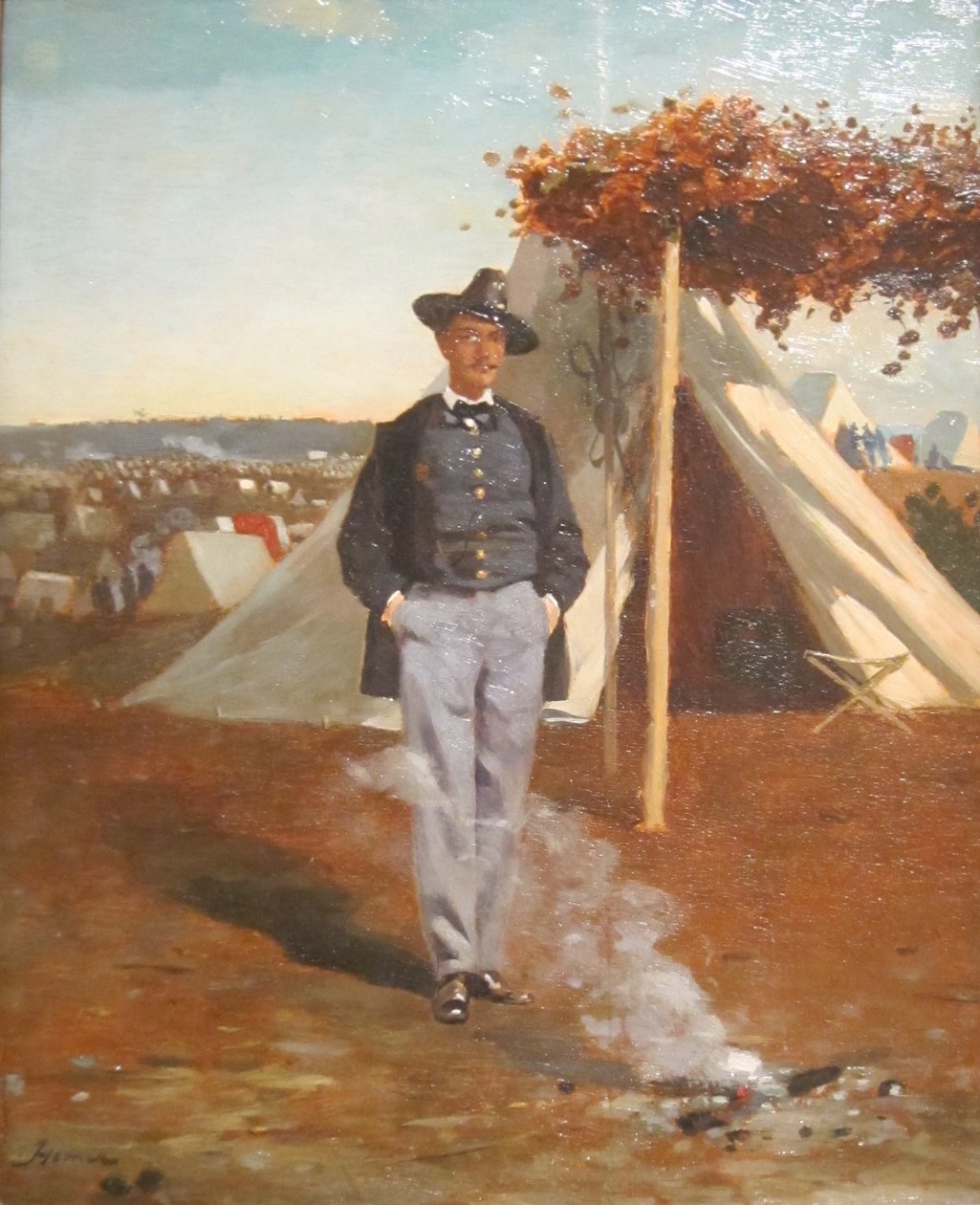 Albert Post (1843-1872) door Winslow Homer