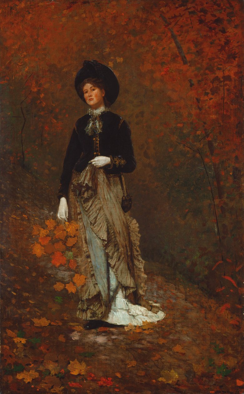 Herfst, 1877 door Winslow Homer