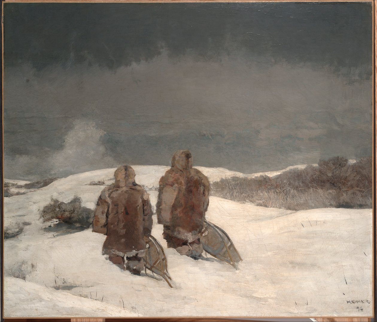 Onder Nul door Winslow Homer