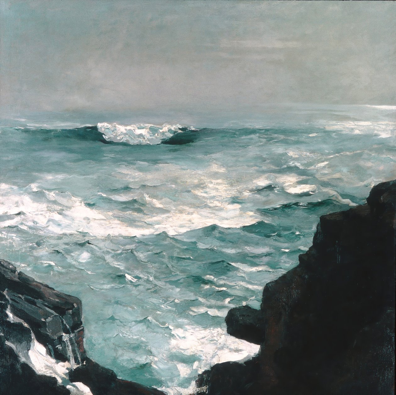 Cannon Rock, 1895 door Winslow Homer