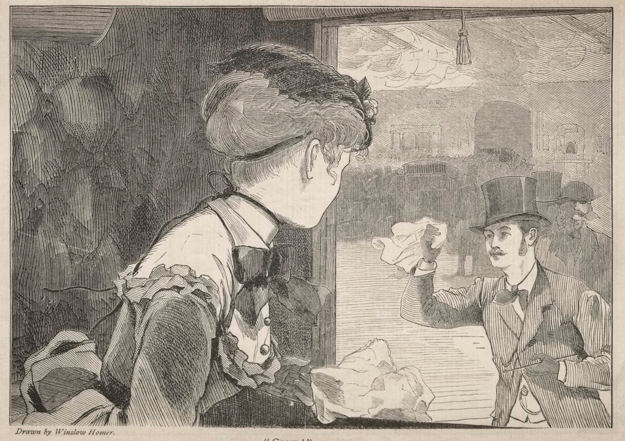 "Kom!" door Winslow Homer