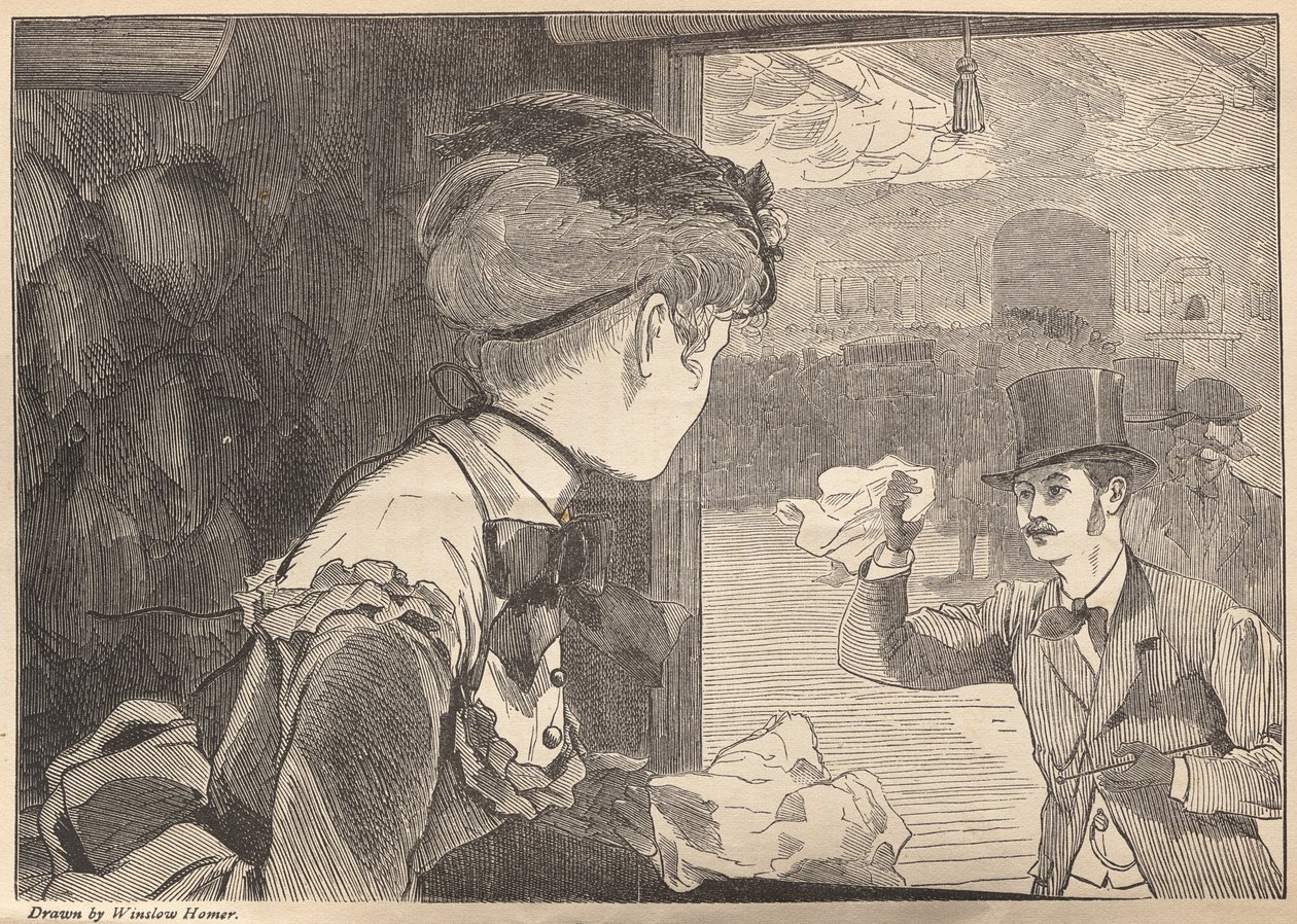 "Kom!" door Winslow Homer