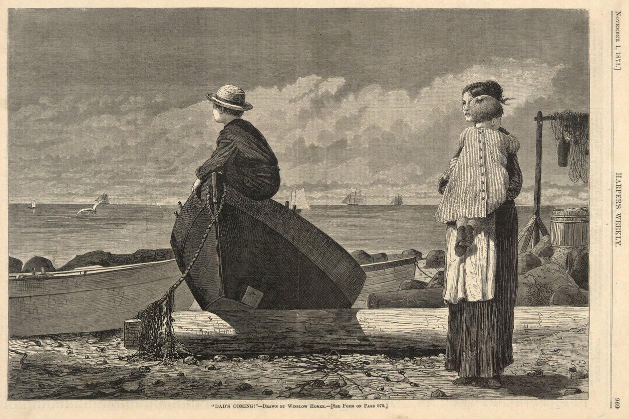 Vader door Winslow Homer